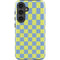 Neon Checkered Galaxy S25 Impact Case